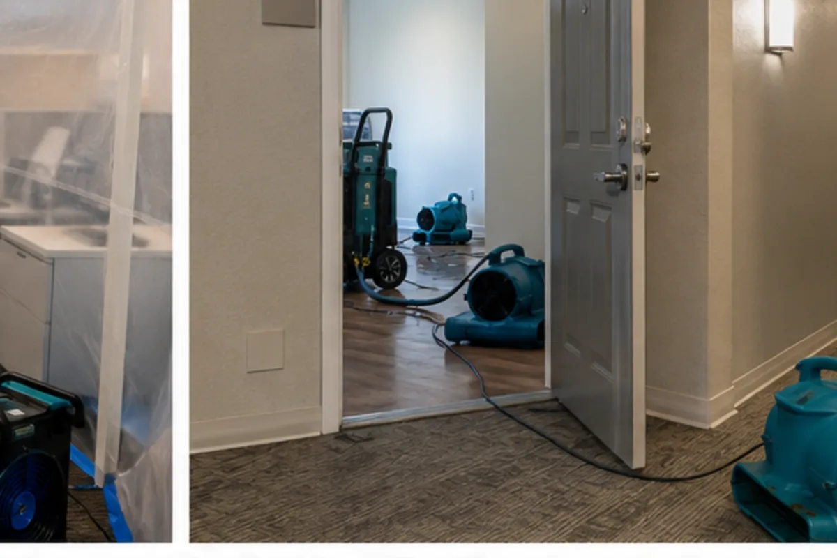 Multifamily Water Damage Restoration Houston property coordination