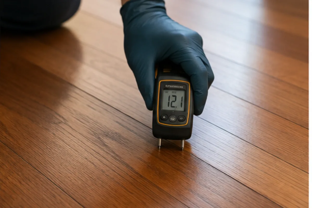 Hardwood and Laminate Water Damage Houston assessment in Houston