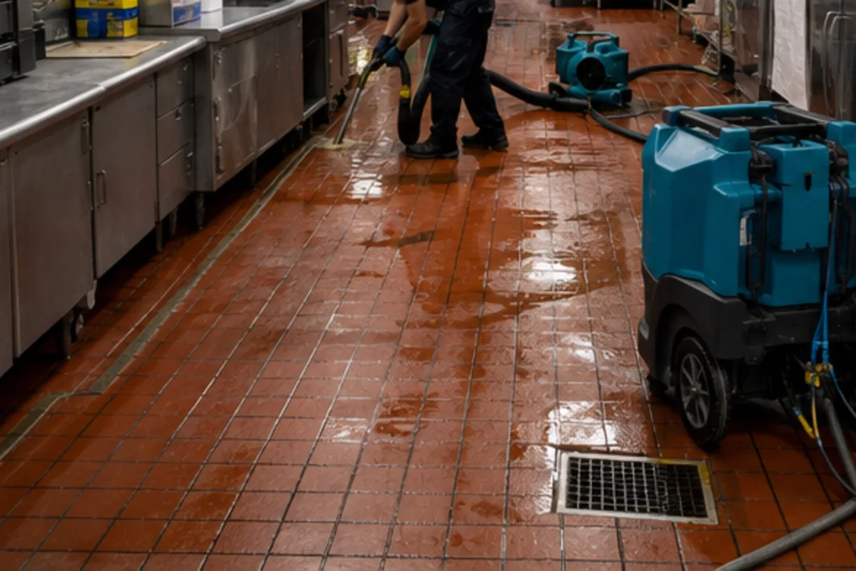Retail and Restaurant Water Damage Restoration Houston property coordination